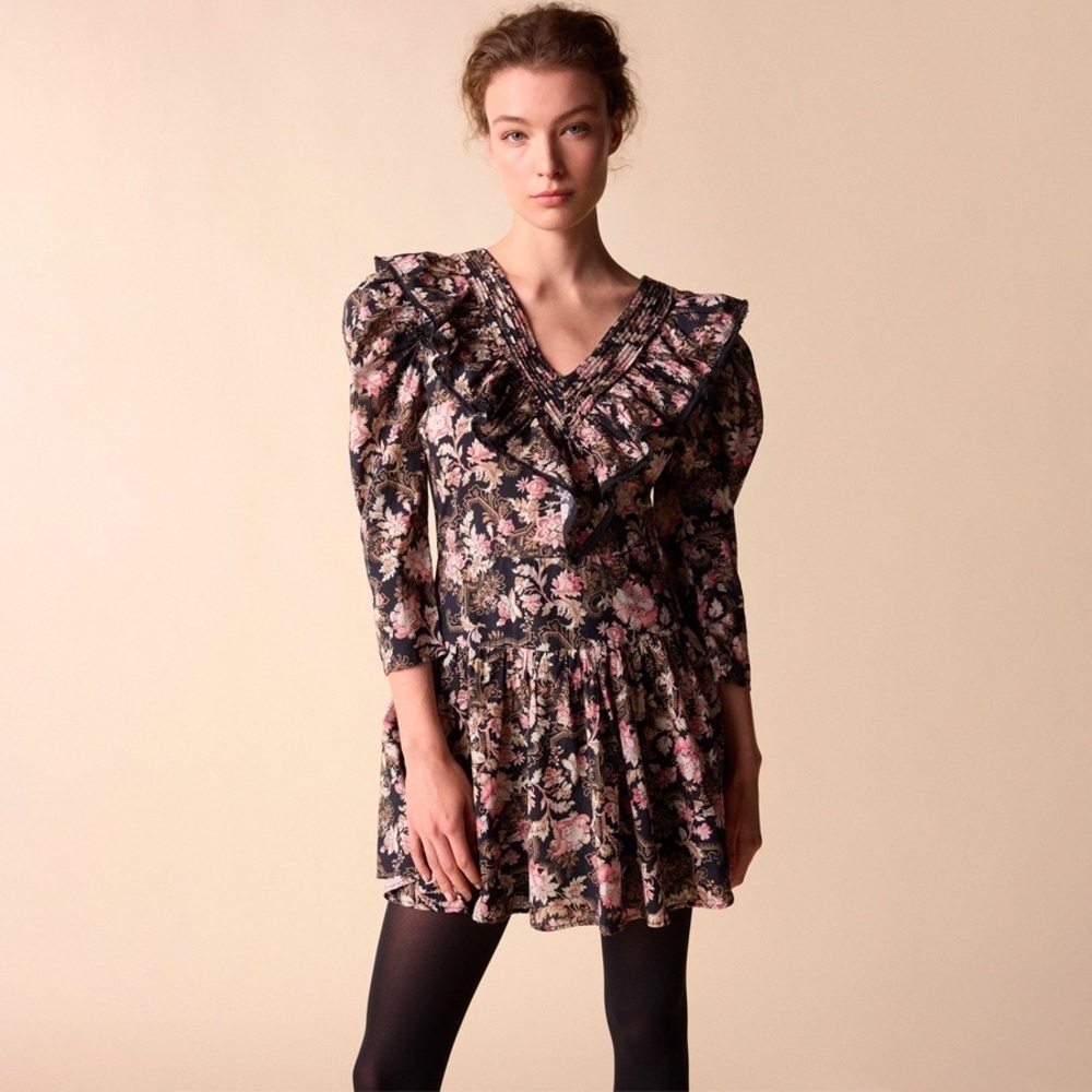 St. Roche - Hatfield Mini Dress - Belladonna Print